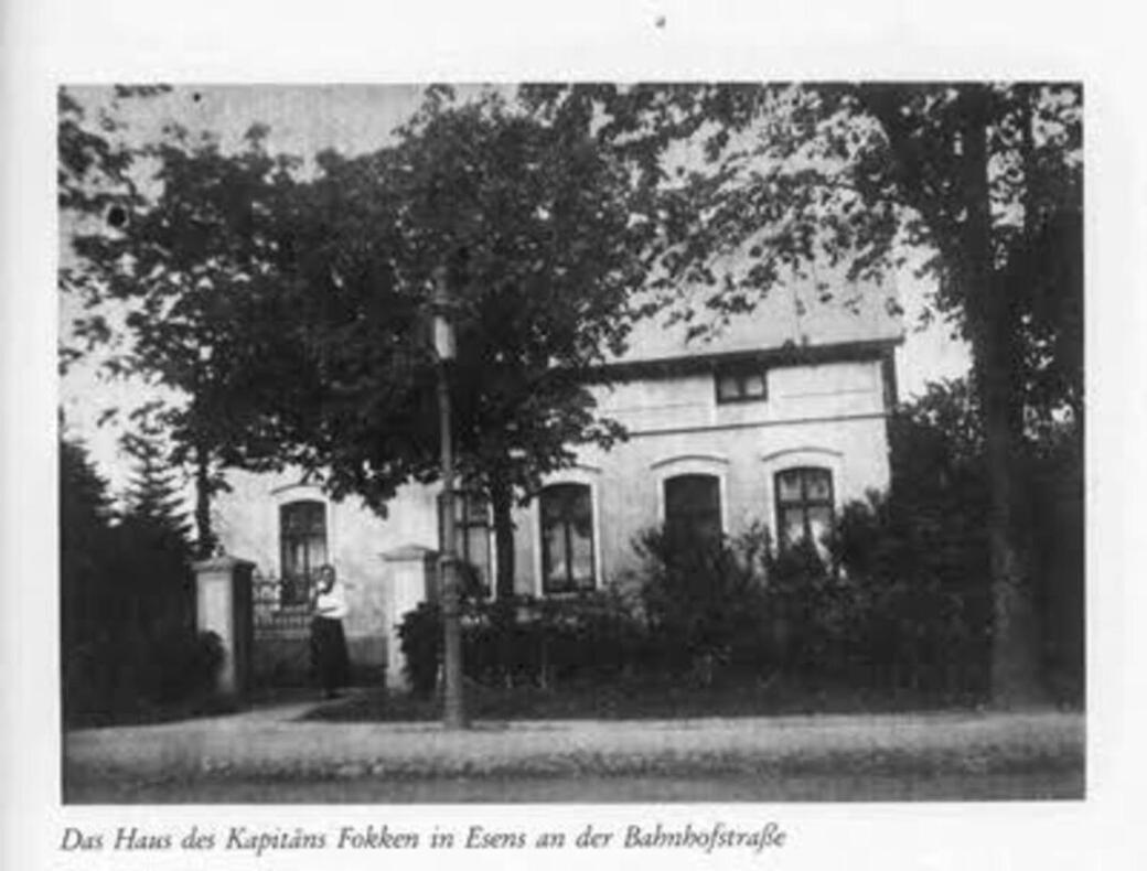 Villa Fokken Steuermannsquartier Езенс Екстер'єр фото
